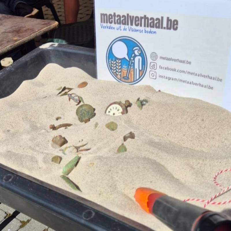 Metaaldetectie initiatie (5) - Heemkring Ter Ham Steenokkerzeel 